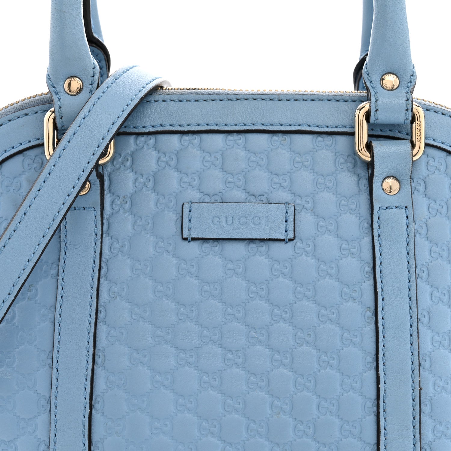 Microguccissima Mini Dome Bag Mineral Blue £¨ Direct shipment via from wholesalehk.shop