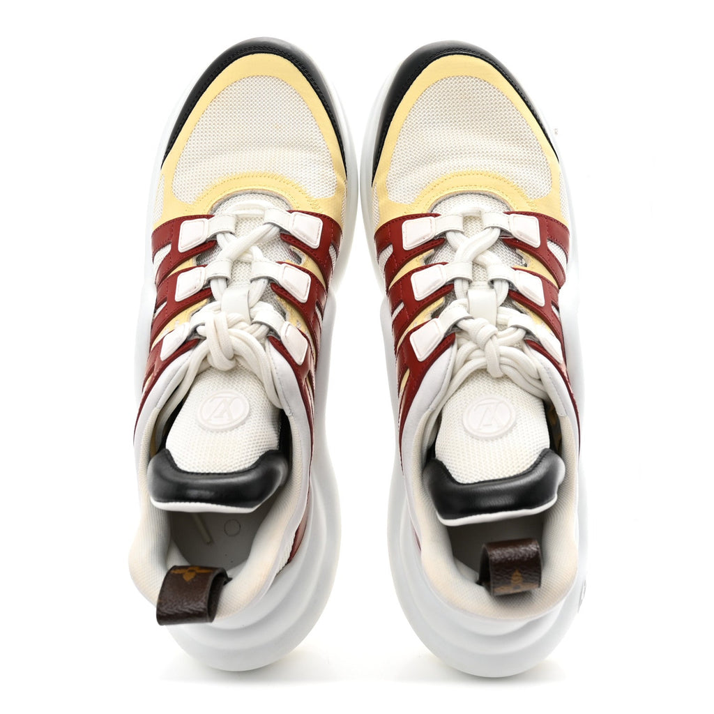 Calfskin Technical Nylon LV Archlight Sneakers 40.5 Terracotta £¨ Direct shipment via from wholesalehk.shop
