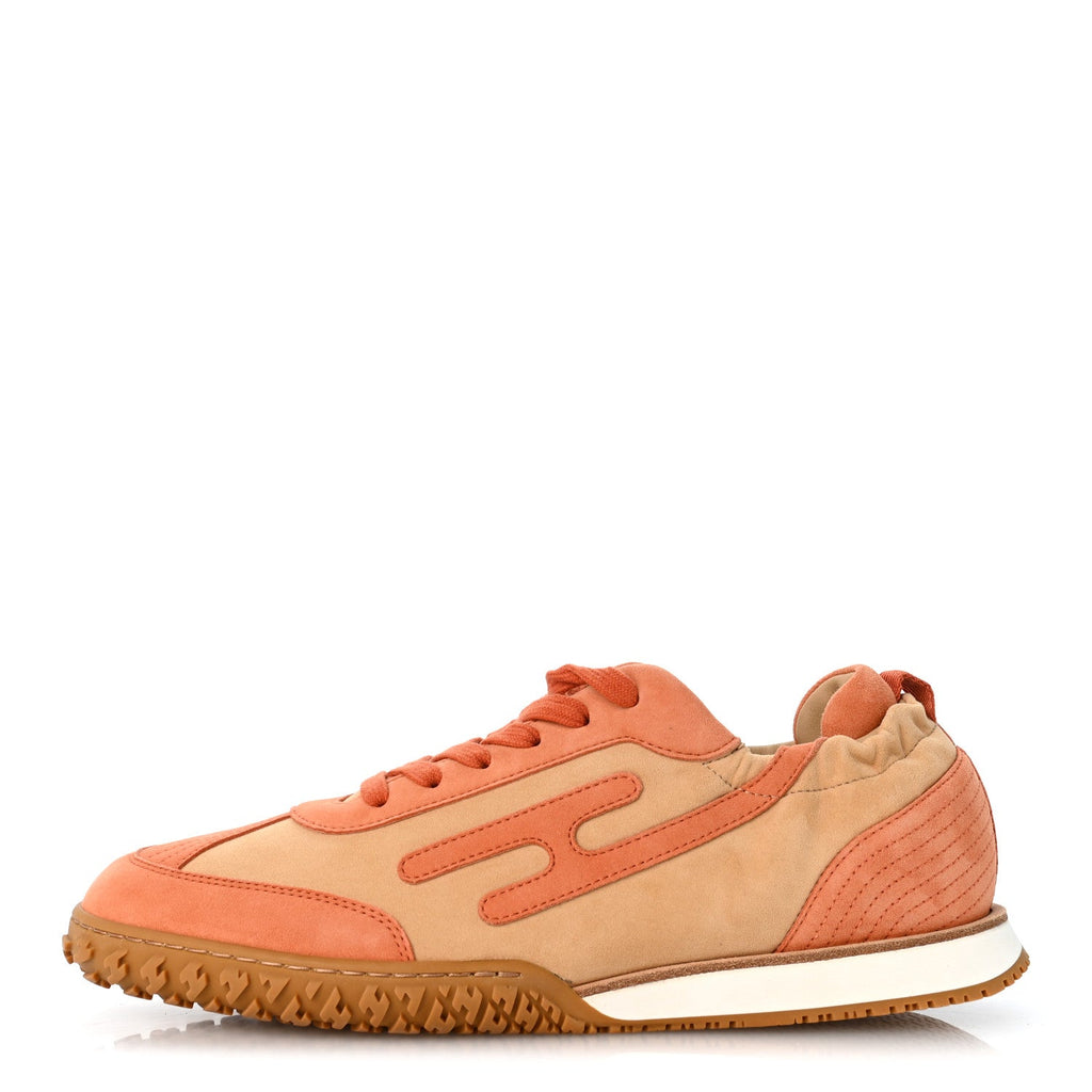 Suede Goatskin Jet Sneakers 41 Beige Natura Orange Nacarat wholesalehk.shop