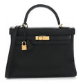 Togo Kelly Retourne 32 Black £¨ Direct shipment via from wholesalehk.shop