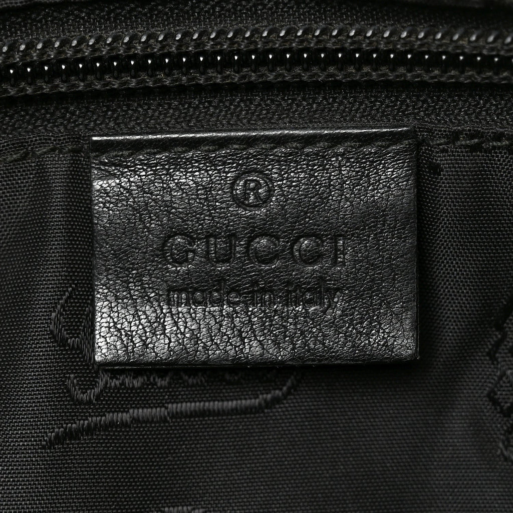 Guccissima Medium Flat Messenger Bag Black £¨ Direct shipment via from wholesalehk.shop