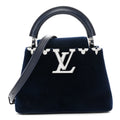 Velvet Crystal Capucines Mini Midnight Blue £¨ Direct shipment via from wholesalehk.shop