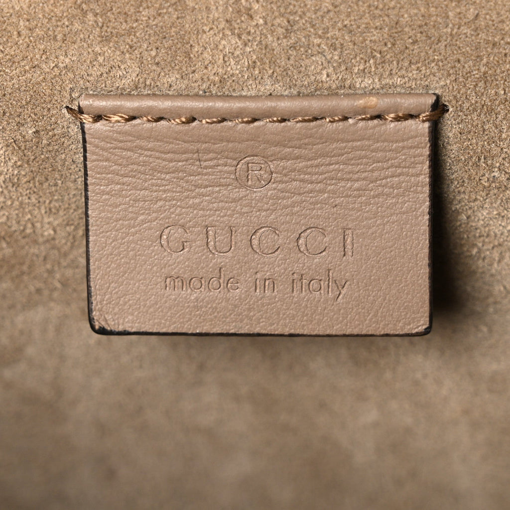 GG Supreme Monogram Small Dionysus Shoulder Bag Taupe wholesalehk.shop