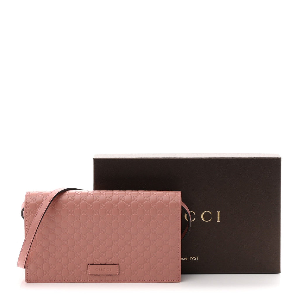 Microguccissima Crossbody Wallet Soft Pink Soft Pink £¨ Direct shipment via from wholesalehk.shop