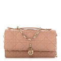 Lambskin Cannage Mini My Dior Bag Rose Des Vents wholesalehk.shop