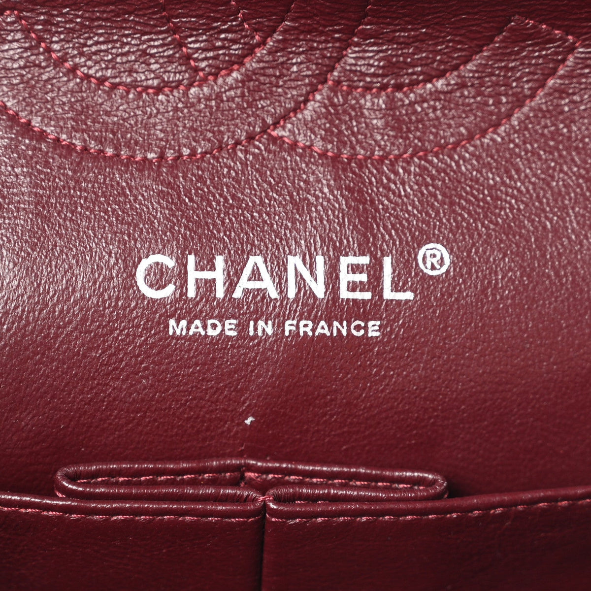 Crumpled Patent Quilted Medium Double Flap Black wholesalehk.shop