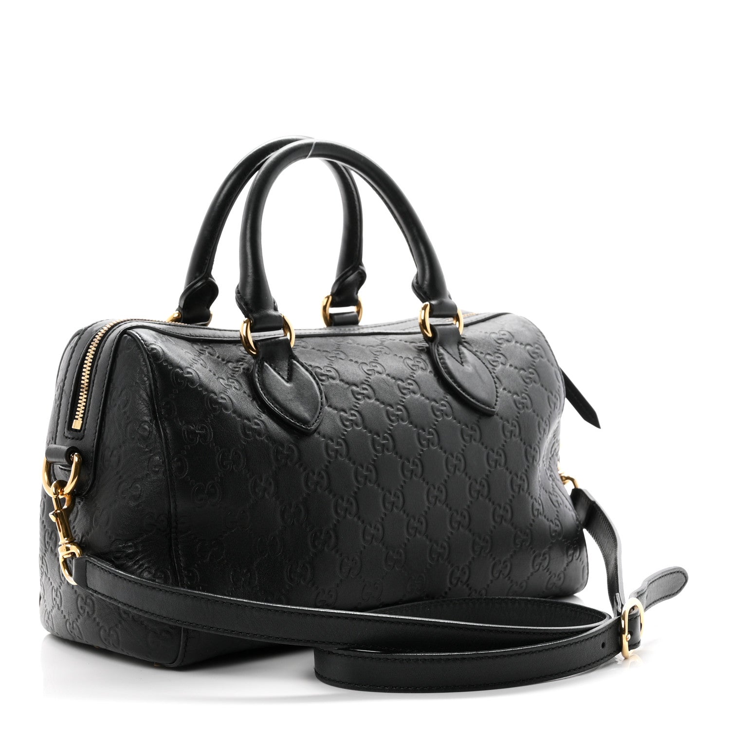 Guccissima Signature Boston Black £¨ Direct shipment via from wholesalehk.shop