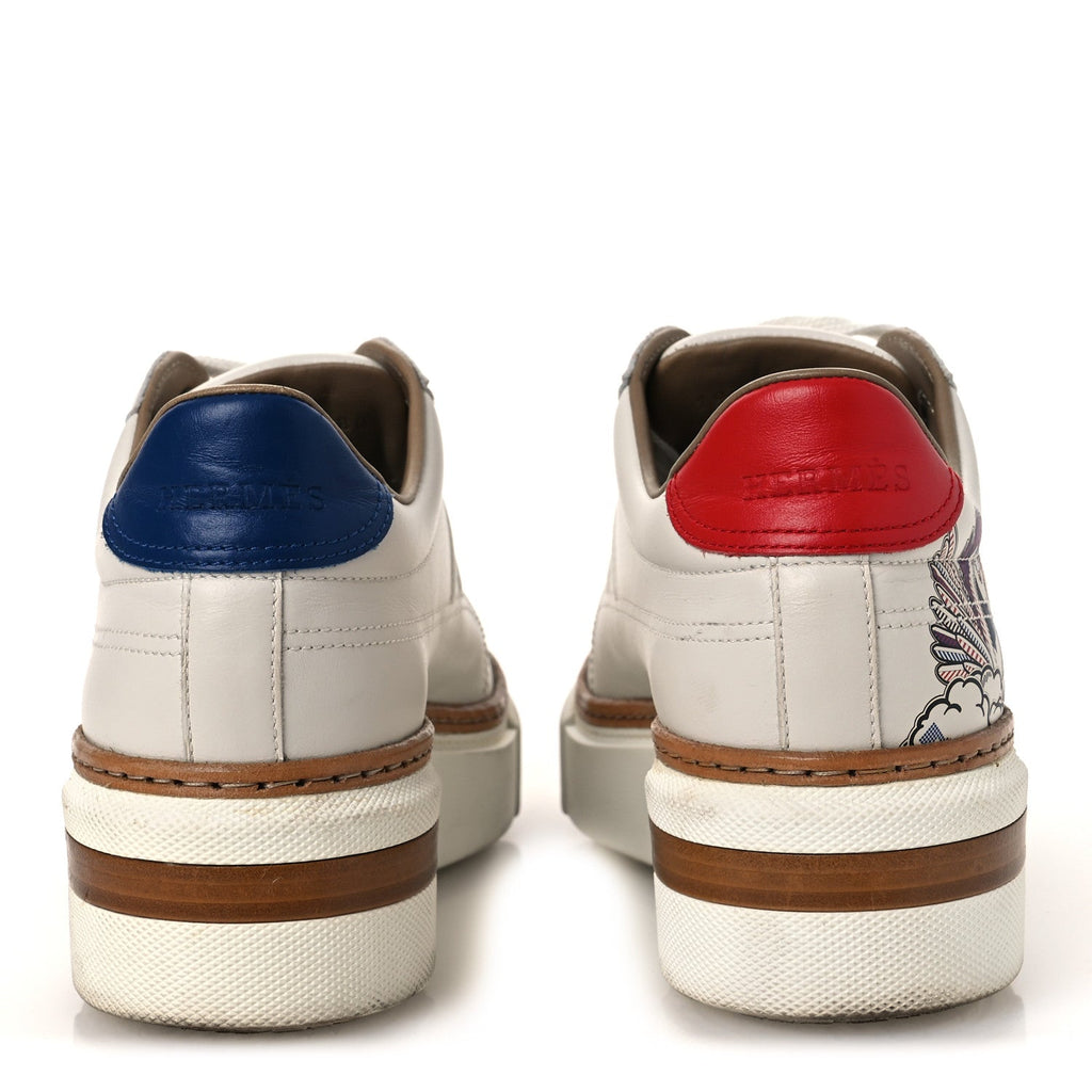 Calfskin Pegase Pop Polo Sneakers 38 Multicolor White wholesalehk.shop
