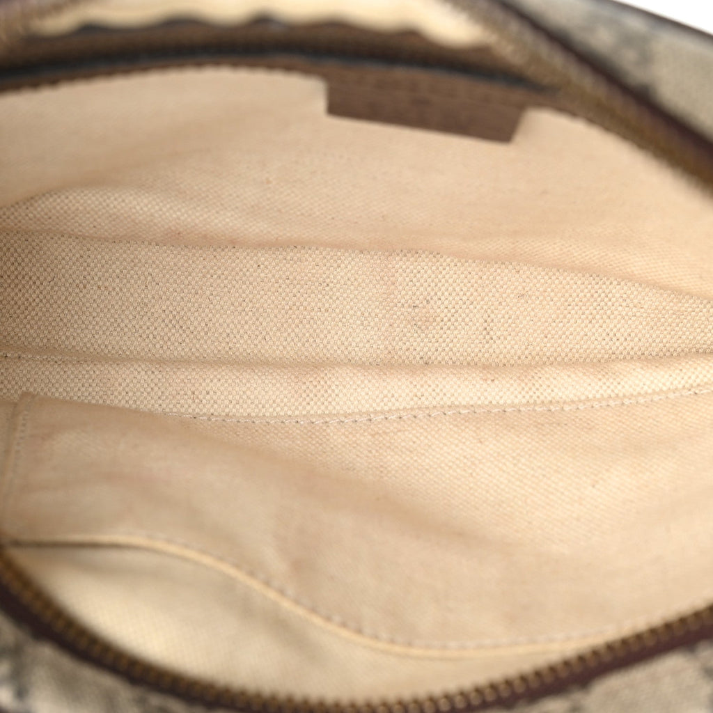 Soft GG Supreme Monogram Medium Ophidia Belt Bag Dark Brown wholesalehk.shop