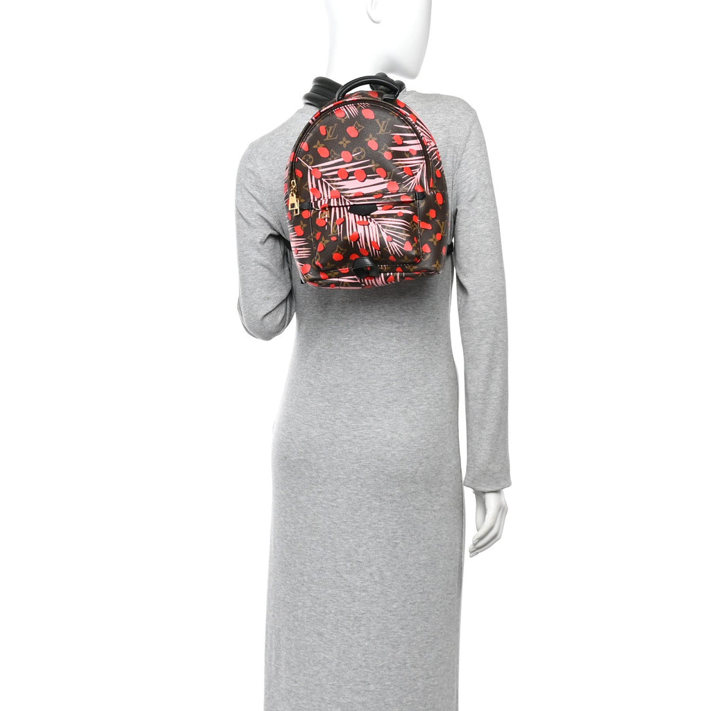 Monogram Jungle Dots Palm Springs Backpack PM  Sugar Pink Poppy £¨ Direct shipment via from wholesalehk.shop