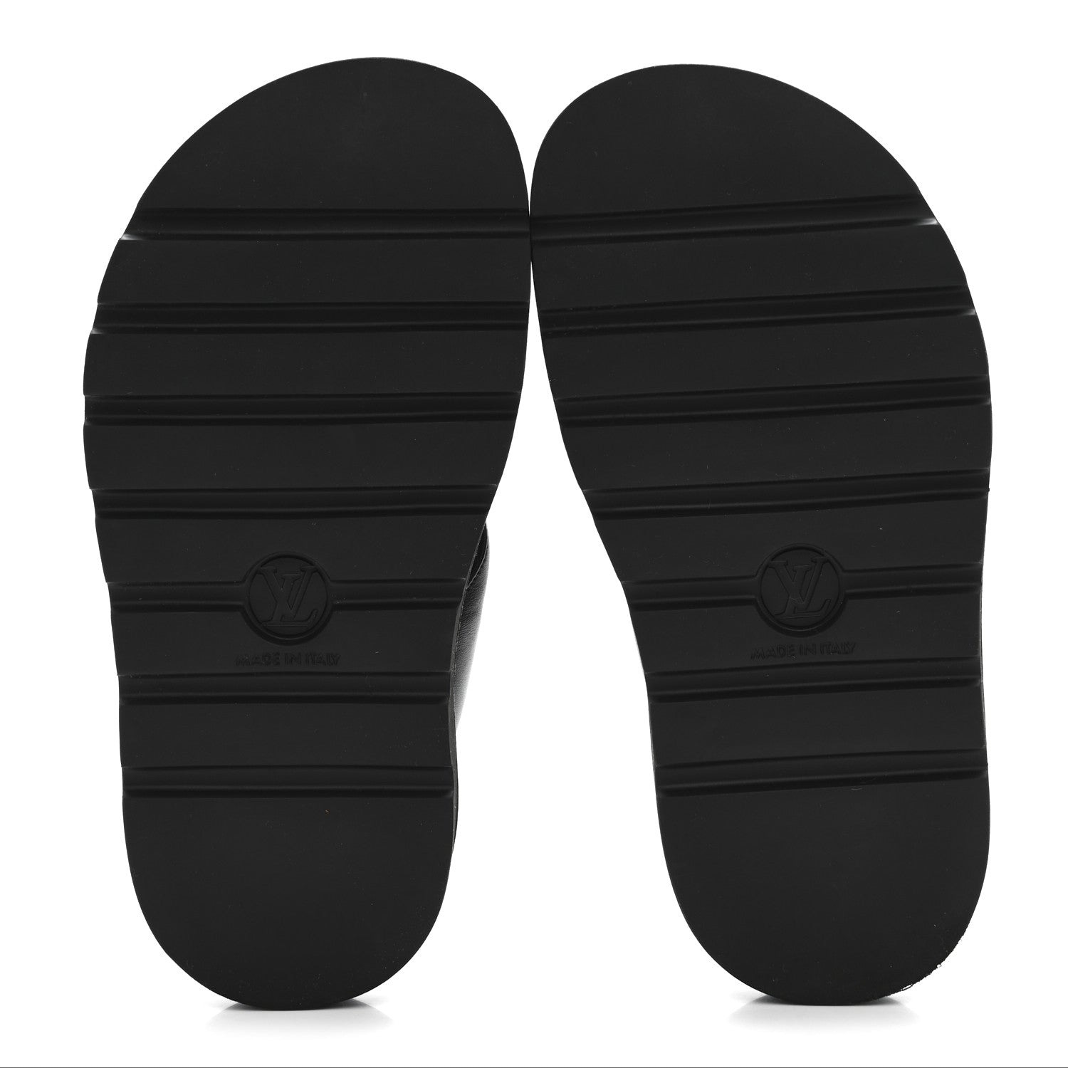 Calfskin Logo Studded Pillow Flat Thong Sandals 35 Black £¨ Direct shipment via from wholesalehk.shop
