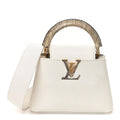 Taurillon Ayers Capucines Mini White Snow White £¨ Direct shipment via from wholesalehk.shop