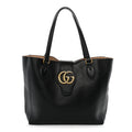 New Sakai Calfskin Lux Small Dahlia Tote Black wholesalehk.shop