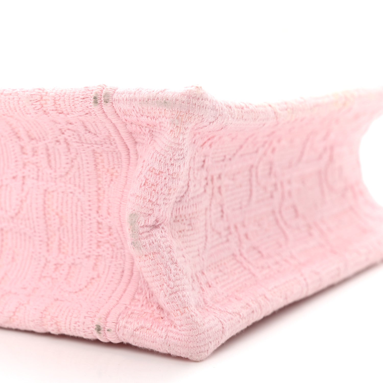 Cotton Toile De Jouy Oblique Embroidered Dior Medaillon Mini Book Tote With Strap Soupir Pink White £¨ Direct shipment via from wholesalehk.shop