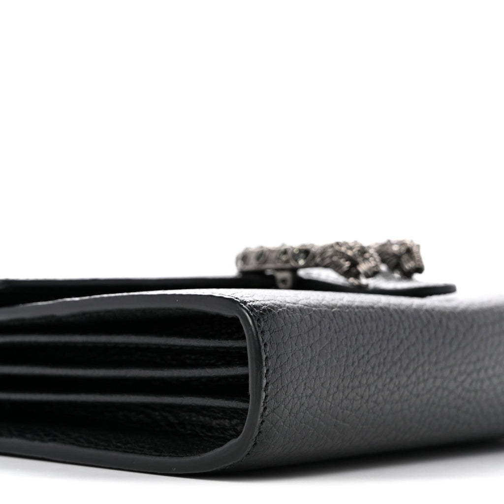 Calfskin Mini Dionysus Chain Wallet Black wholesalehk.shop