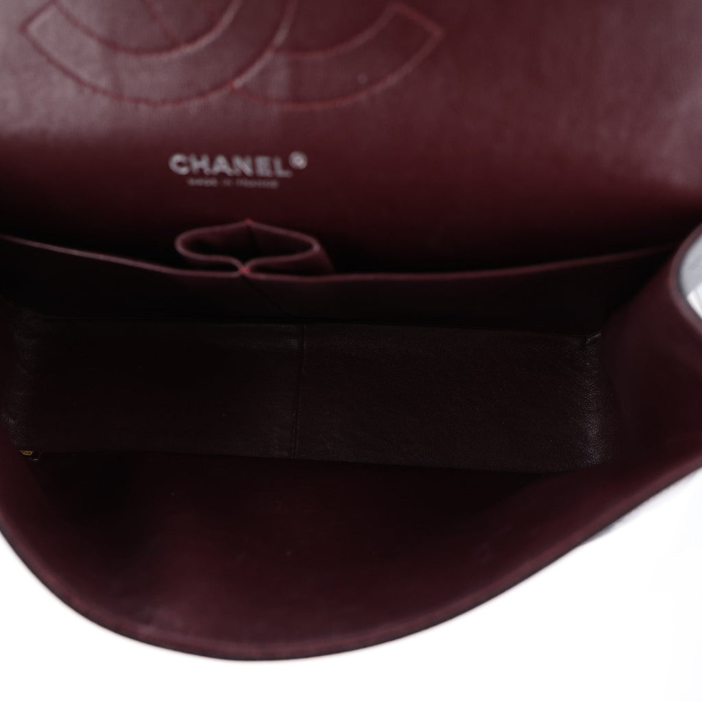 Caviar Quilted Jumbo Double Flap Black wholesalehk.shop