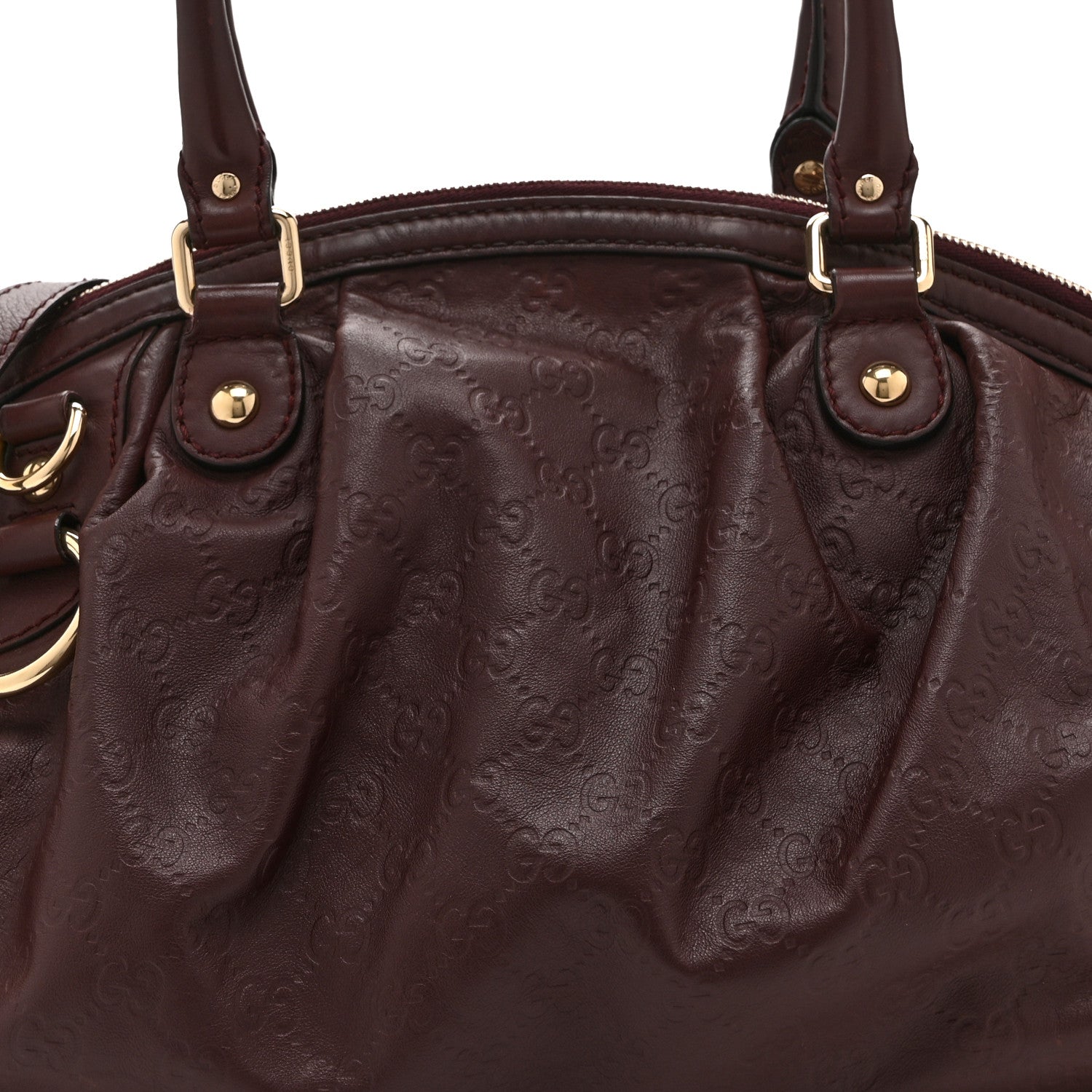 Guccissima Medium Sukey Boston Chocolate £¨ Direct shipment via from wholesalehk.shop