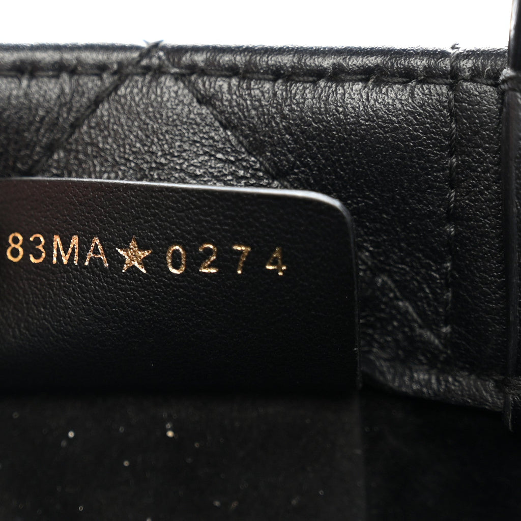Calfskin Macrocannage Mini Book Tote Black £¨ Direct shipment via from wholesalehk.shop