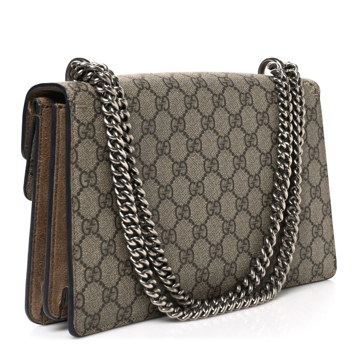 GG Supreme Monogram Small Dionysus Shoulder Bag Taupe wholesalehk.shop