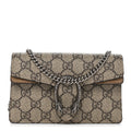GG Supreme Monogram Super Mini Dionysus Shoulder Bag Taupe wholesalehk.shop