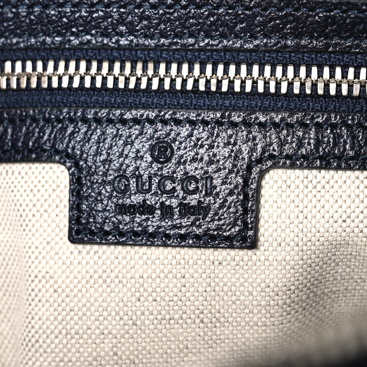 GG Supreme Monogram Textured Dollar Calfskin Web Small Ophidia Messenger Bag Beige Blue wholesalehk.shop