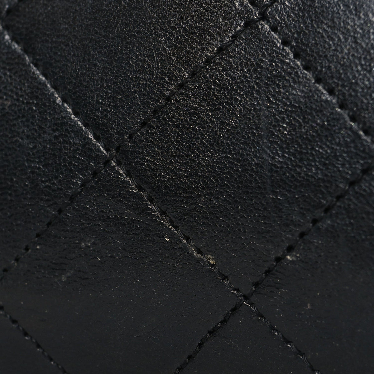 Lambskin Quilted Small Double Flap Black wholesalehk.shop