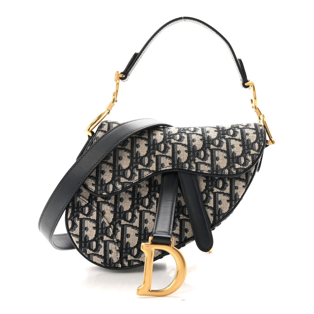 Oblique Mini Saddle Bag With Strap  Blue wholesalehk.shop