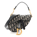 Oblique Mini Saddle Bag With Strap  Blue wholesalehk.shop