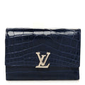 Crocodile Capucines Compact Wallet Saphir £¨ Direct shipment via from wholesalehk.shop
