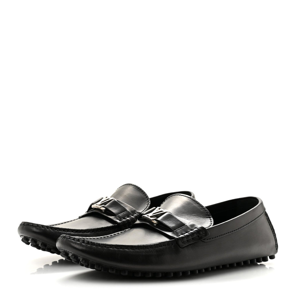 Calfskin Mens Monte Carlo Shoe Moccasin Loafers 9 Black £¨ Direct shipment via from wholesalehk.shop