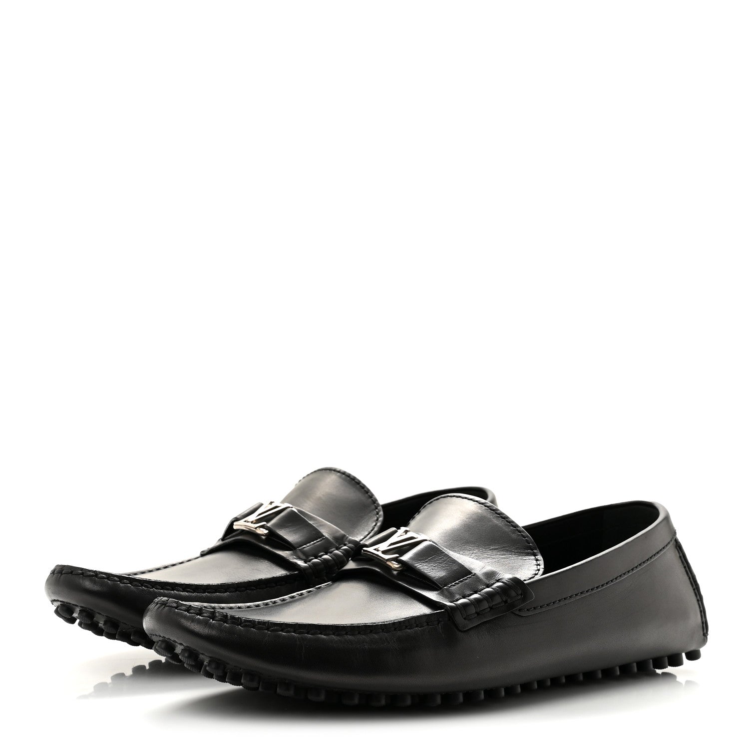 Calfskin Mens Monte Carlo Shoe Moccasin Loafers 9 Black £¨ Direct shipment via from wholesalehk.shop