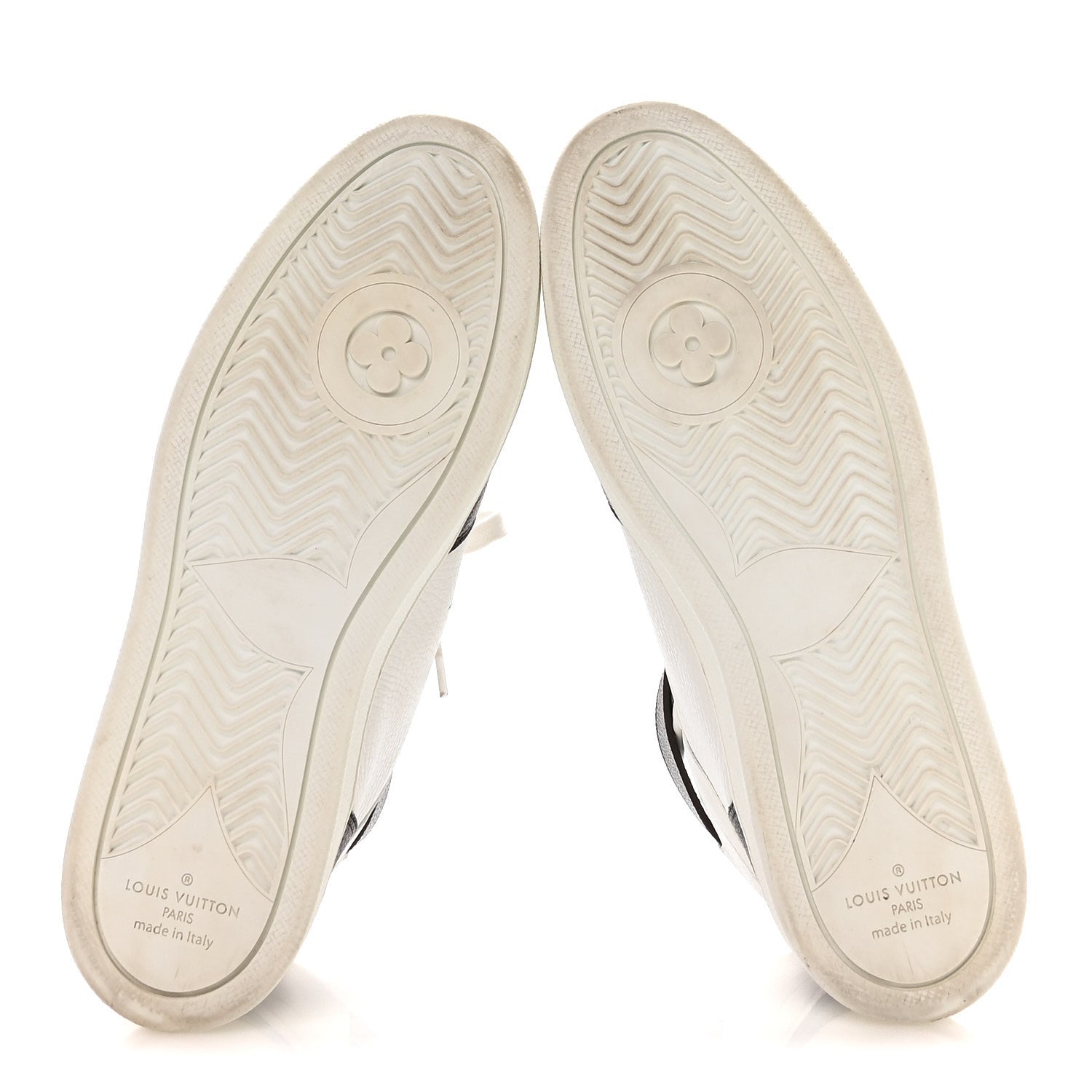 Grained Calfskin Monogram Boombox Sneaker Boots 39 White £¨ Direct shipment via from wholesalehk.shop