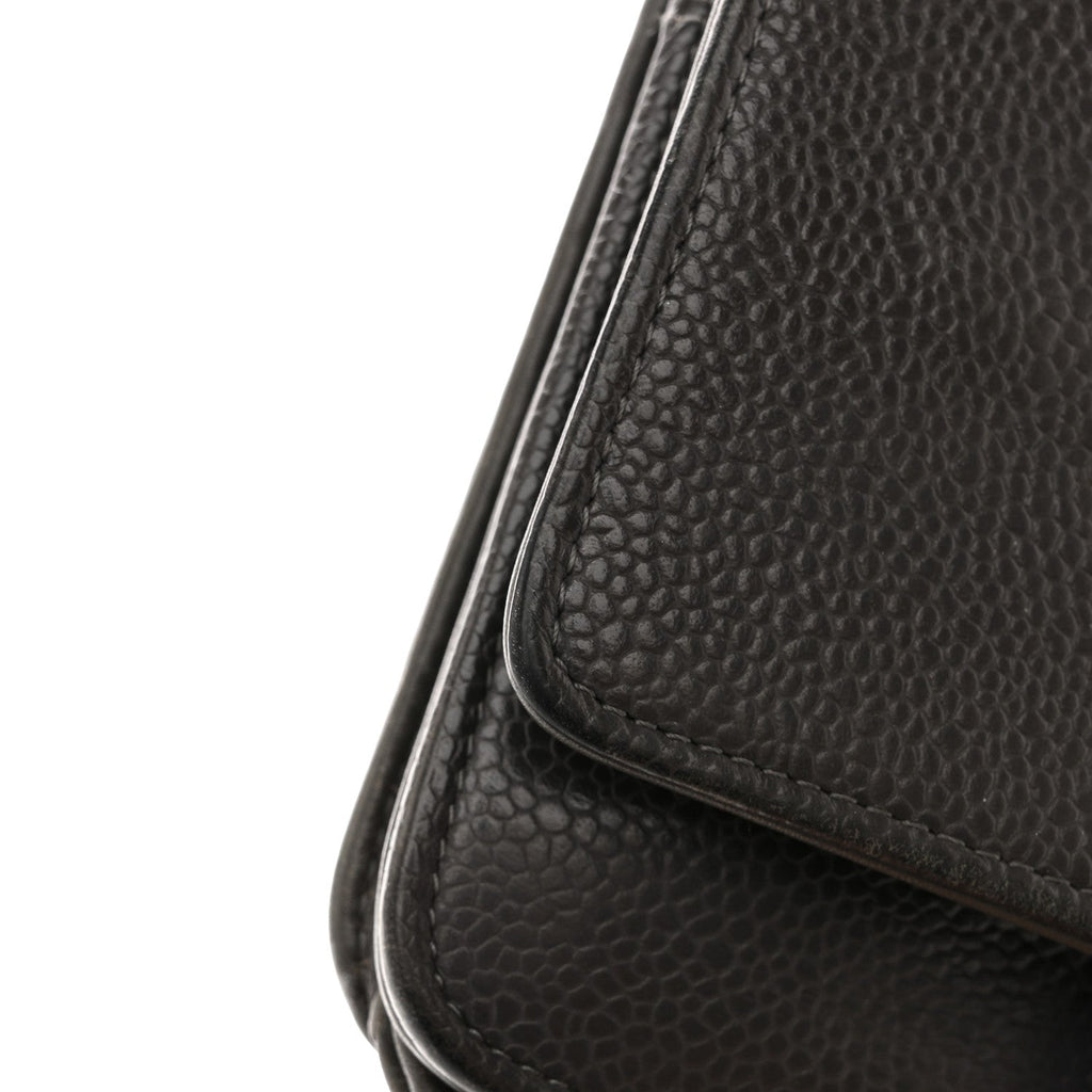 Caviar Timeless CC Wallet on Chain WOC Grey wholesalehk.shop