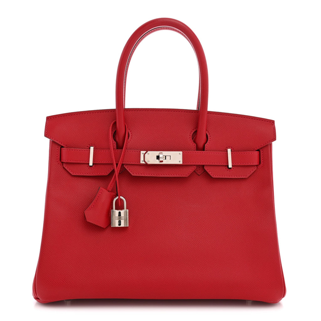 Epsom BIRKIN 30 Rouge Casaque £¨ Direct shipment via from wholesalehk.shop