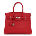 Epsom BIRKIN 30 Rouge Casaque £¨ Direct shipment via from wholesalehk.shop