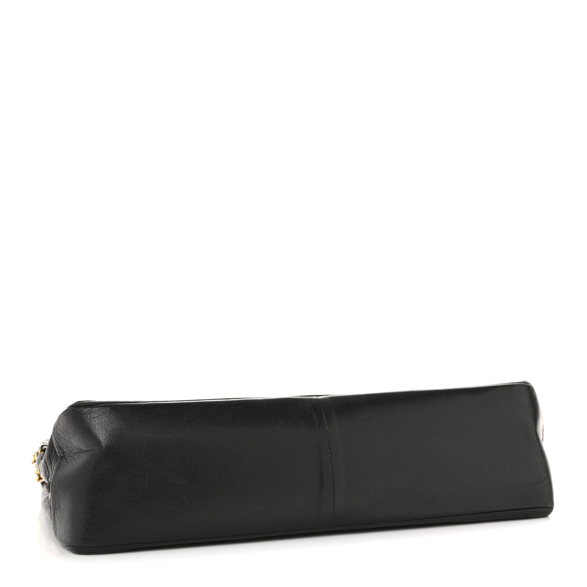Lambskin Quilted Small Double Flap Black wholesalehk.shop