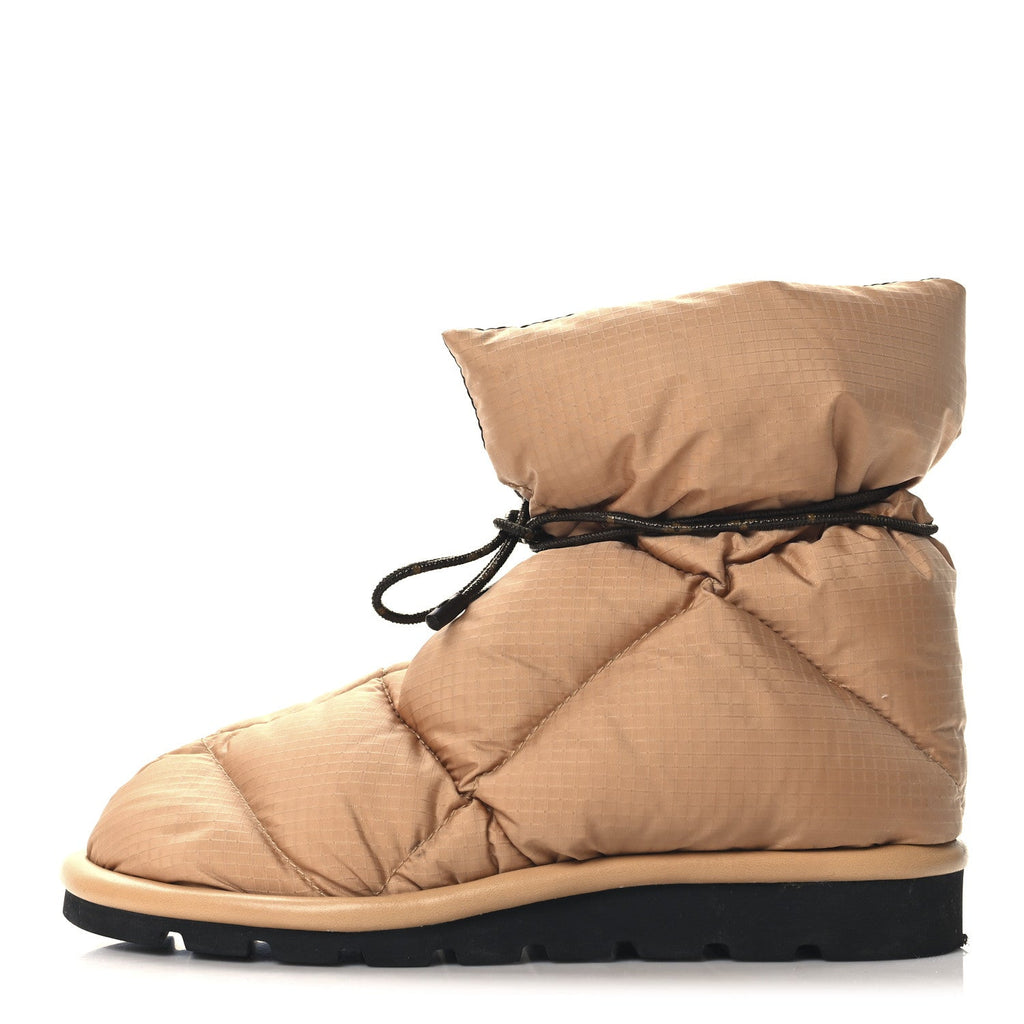 Nylon Monogram Pillow Comfort Ankle Boot 39 Beige £¨ Direct shipment via from wholesalehk.shop