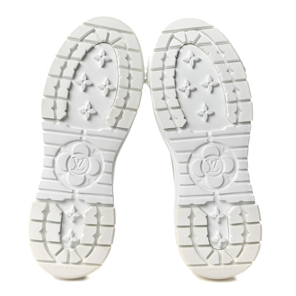Denim Monogram Squad Sneaker Boots 37 Beige £¨ Direct shipment via from wholesalehk.shop