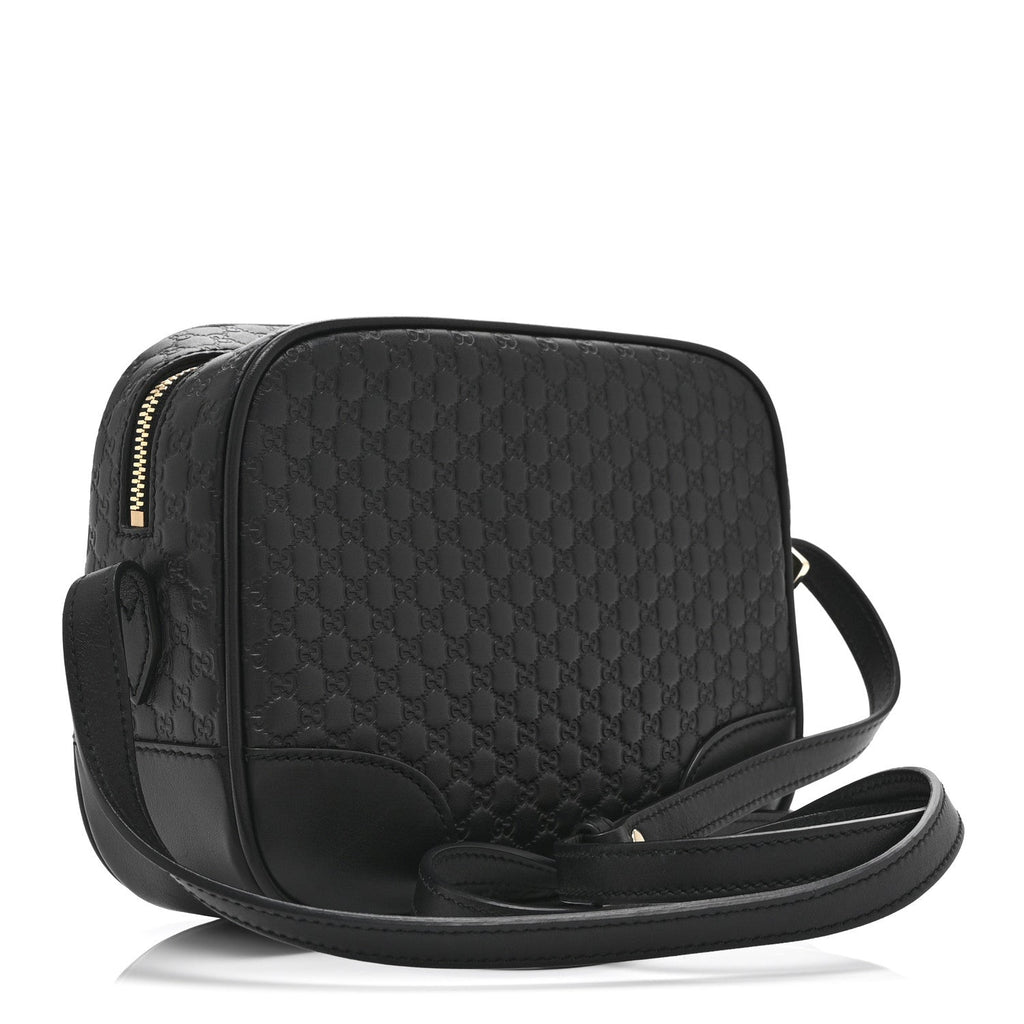 Microguccissima Mini Bree Messenger Bag Black £¨ Direct shipment via from wholesalehk.shop