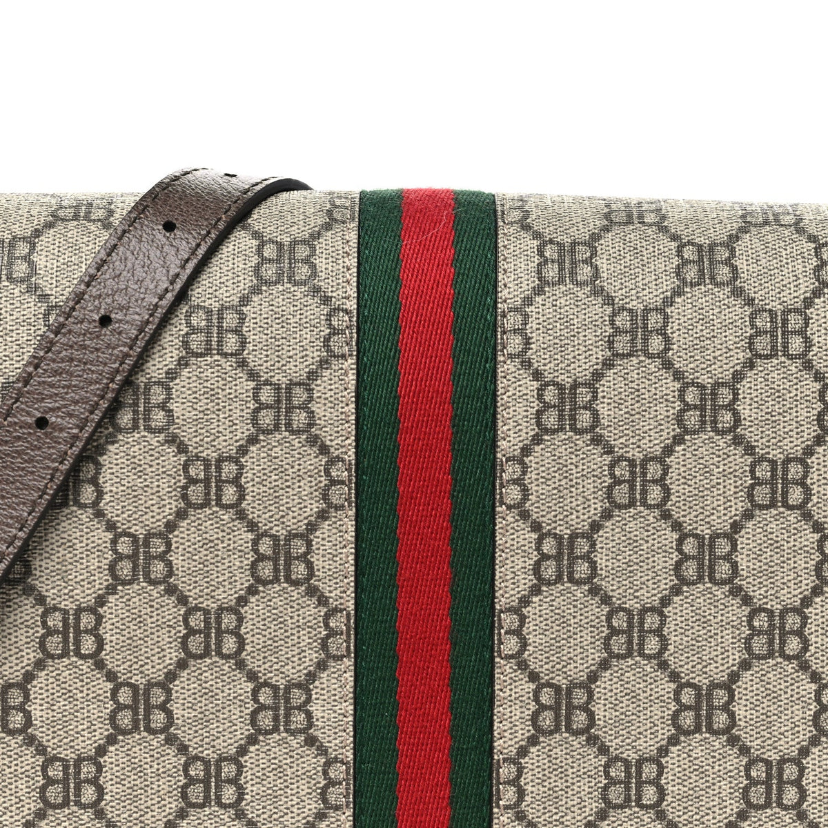 X  BB Supreme Monogram Web Small Ophidia Shoulder Bag Beige New Acero wholesalehk.shop