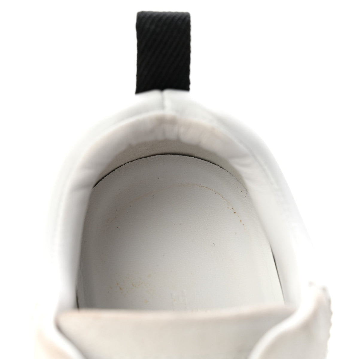 Calfskin Suede Goatskin Bouncing Sneakers 35.5 White Black wholesalehk.shop