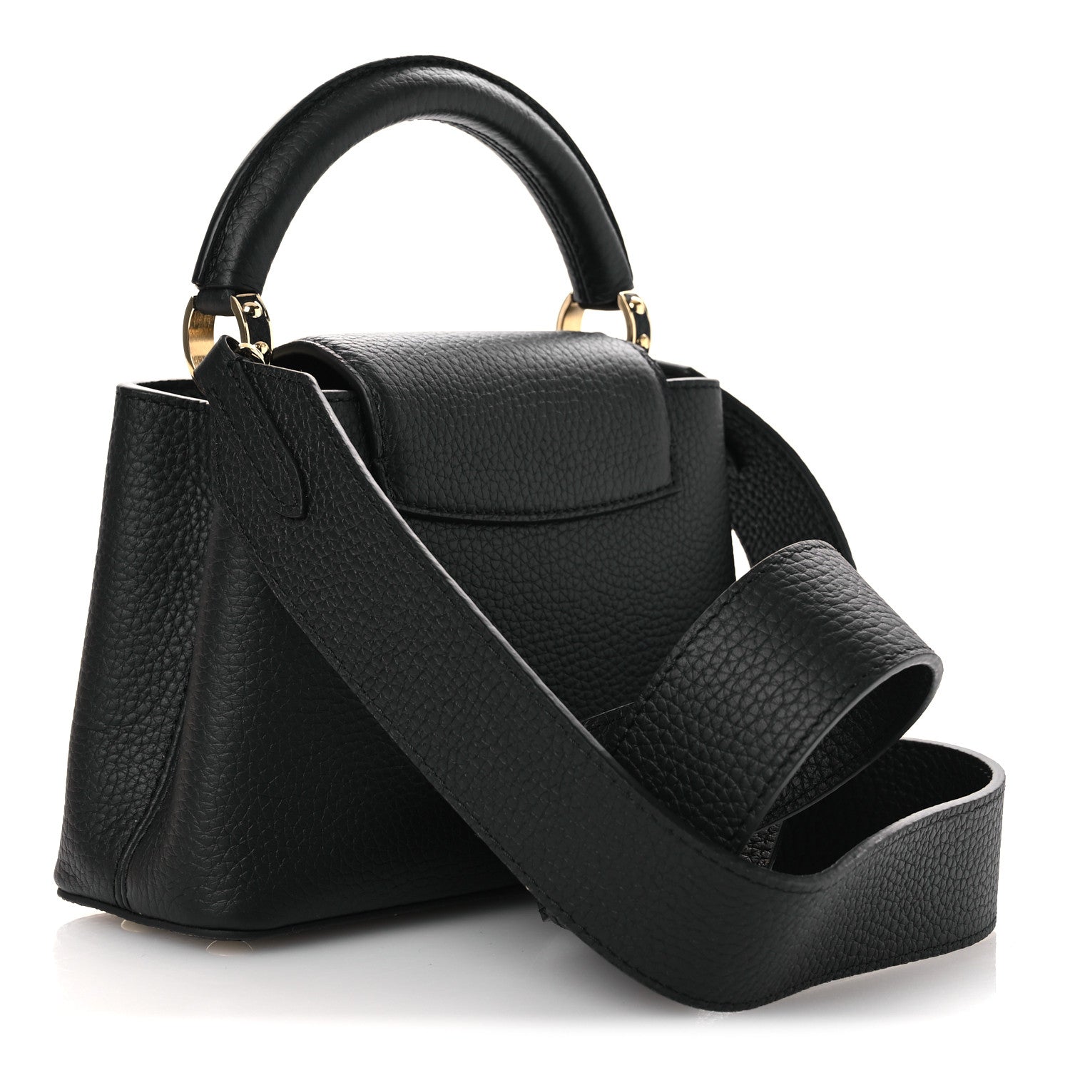Taurillon Mini Capucines Black £¨ Direct shipment via from wholesalehk.shop