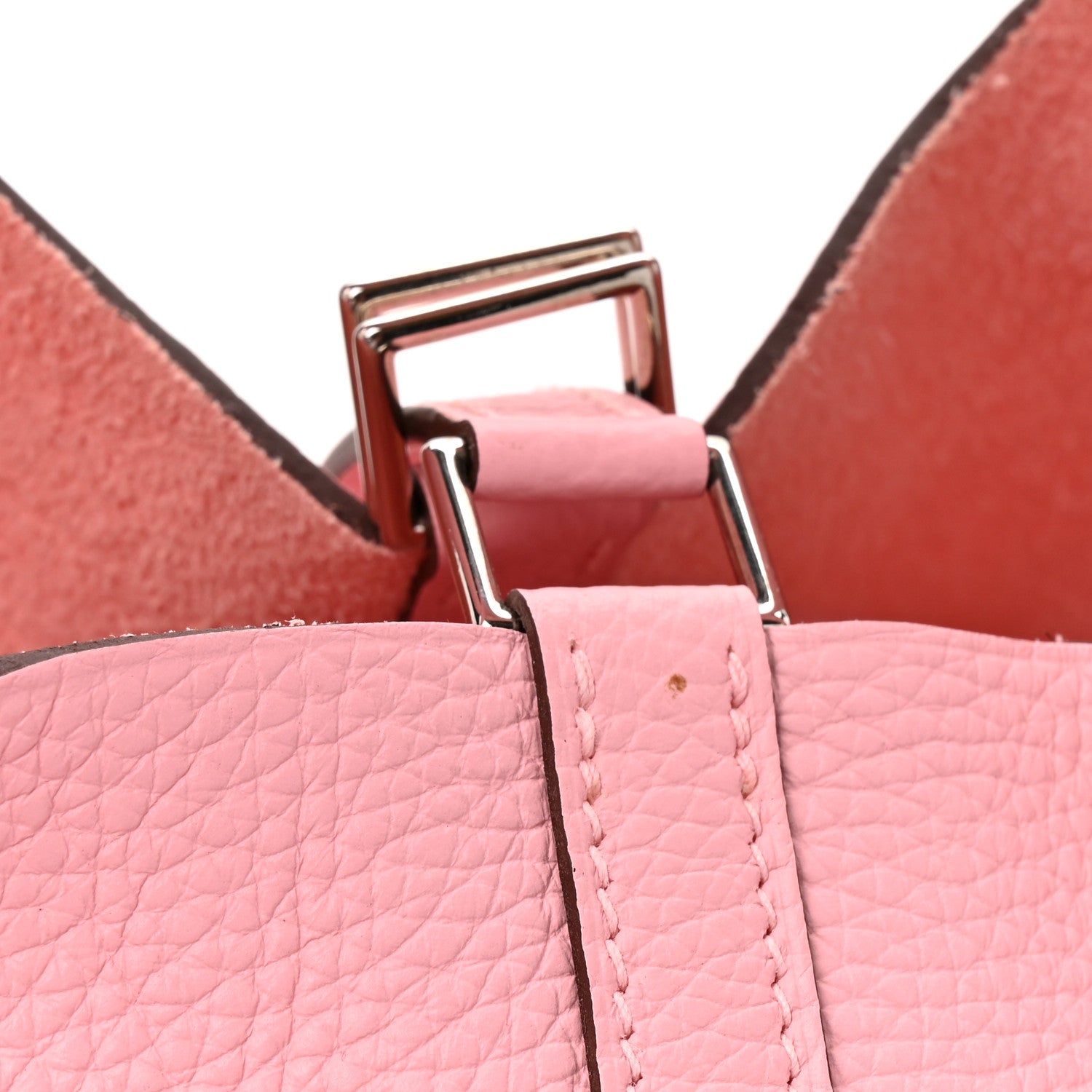 Taurillon Clemence Picotin Lock 18 PM Rose Sakura £¨ Direct shipment via from wholesalehk.shop