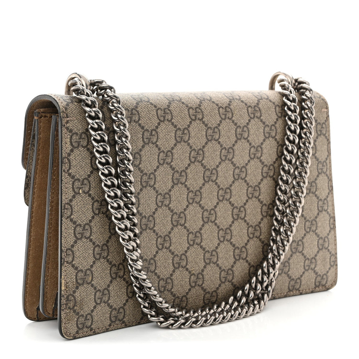 GG Supreme Monogram Small Dionysus Shoulder Bag Taupe wholesalehk.shop
