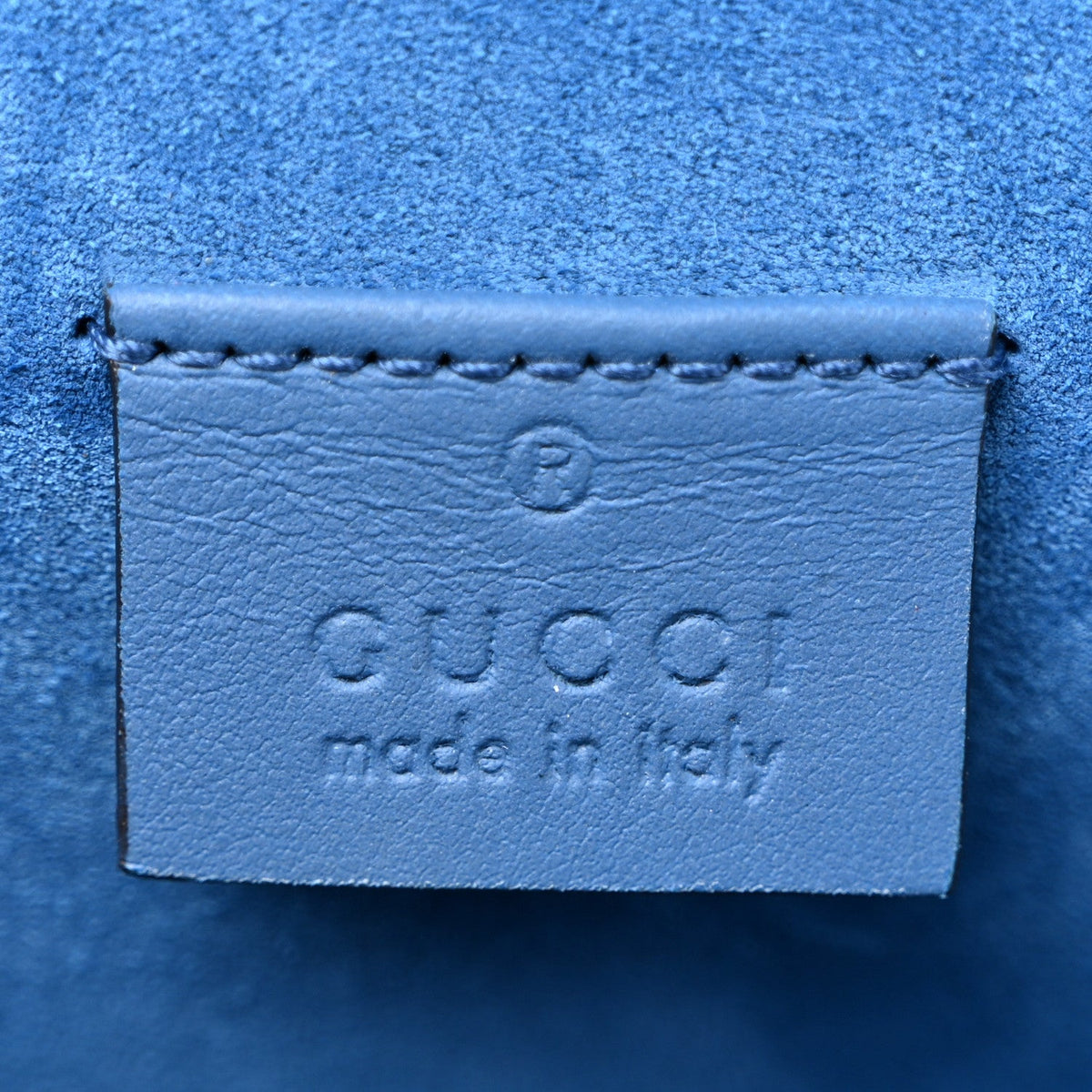 GG Supreme Monogram Embroidered Medium Dionysus Shoulder Bag Blue wholesalehk.shop