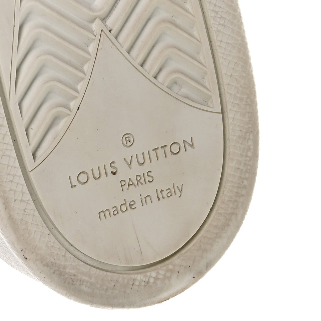 Grained Calfskin Monogram Boombox Sneaker Boots 39 White £¨ Direct shipment via from wholesalehk.shop
