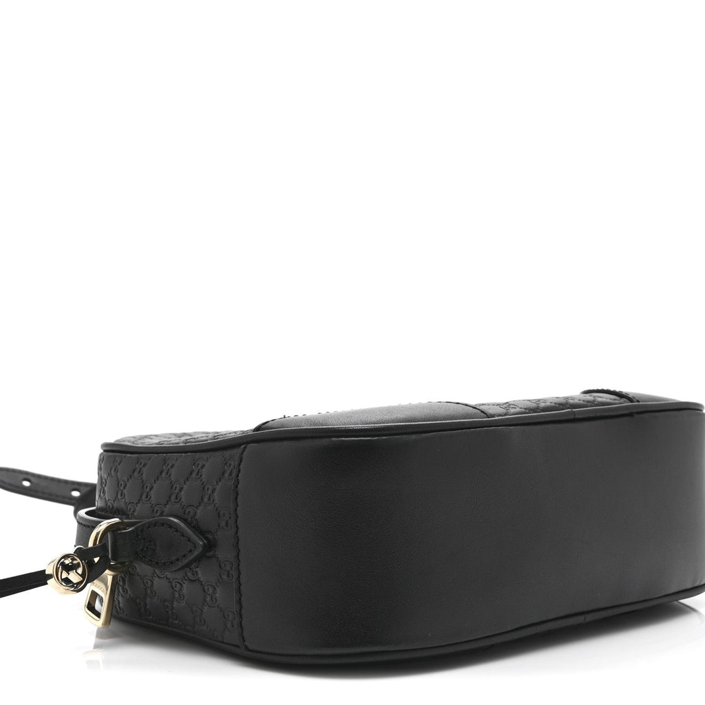 Microguccissima Mini Bree Messenger Bag Black £¨ Direct shipment via from wholesalehk.shop