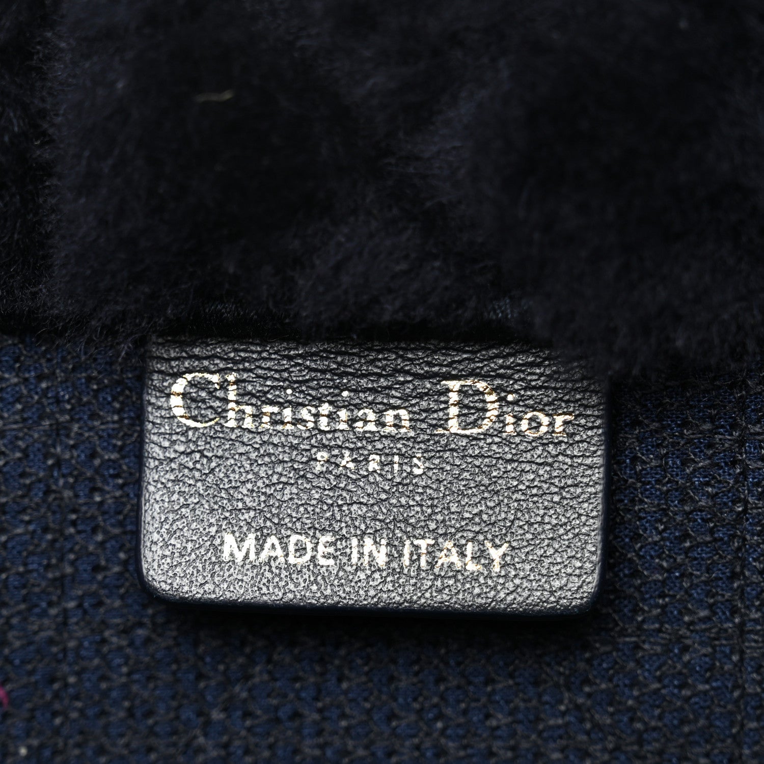 Shearling Cannage Medium Book Tote Deep Blue Natural £¨ Direct shipment via from wholesalehk.shop