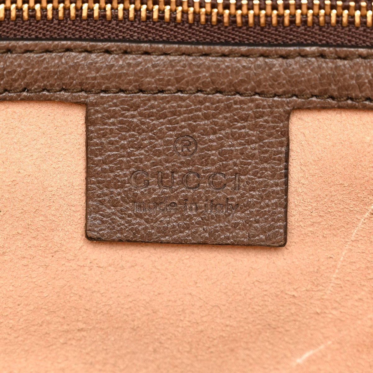 GG Supreme Monogram Medium Ophidia Shopping Tote Brown wholesalehk.shop