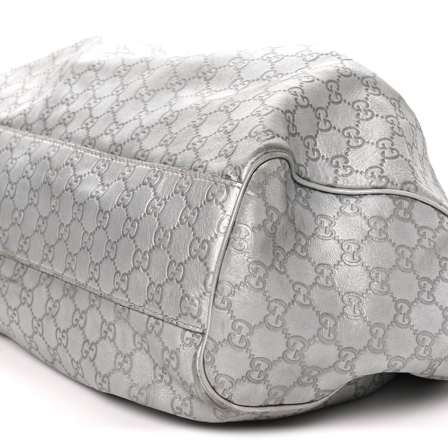 Guccissima Large Sukey Tote Silver £¨ Direct shipment via from wholesalehk.shop